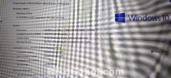 Walton passion laptop core i5 7gen